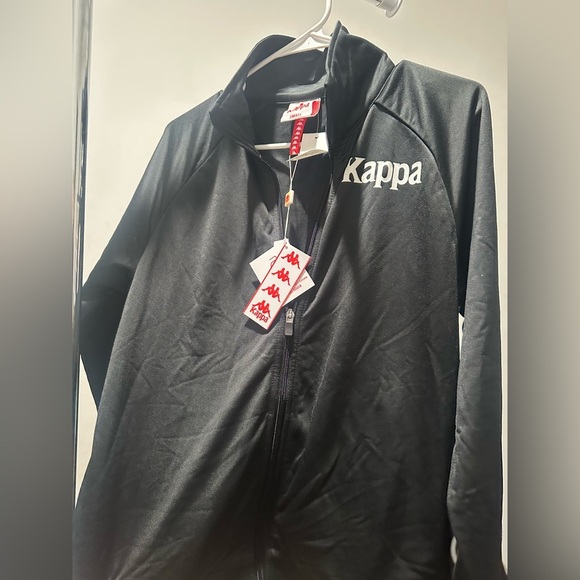 Kappa Black Zip-Up Jacket - Picture 1 of 5